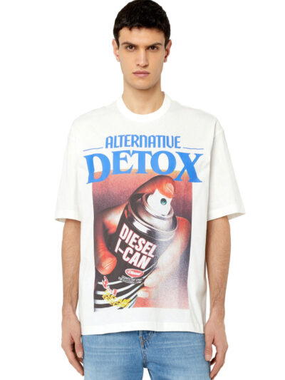 טישרט קצרה דיטוקס - שחור-